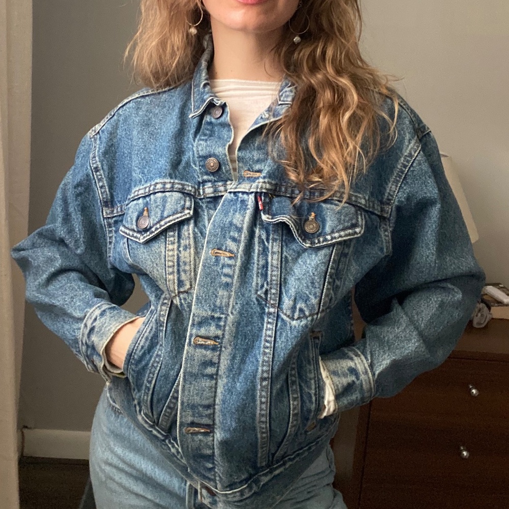 Vintage Levi's Denim Trucker Jacket - S/M